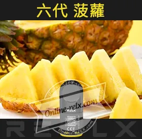 原裝正品RELX悅刻六代煙彈/菸彈(菠蘿)3入