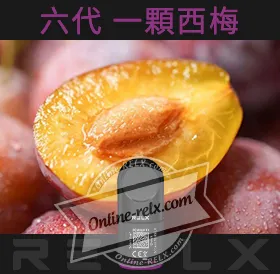 原裝正品RELX悅刻六代煙彈/菸彈(一顆西梅)3入